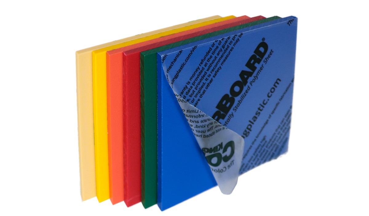 King ColorBoard Color HDPE Sheets Custom Cut by TAP Plastics TAP Plastics
